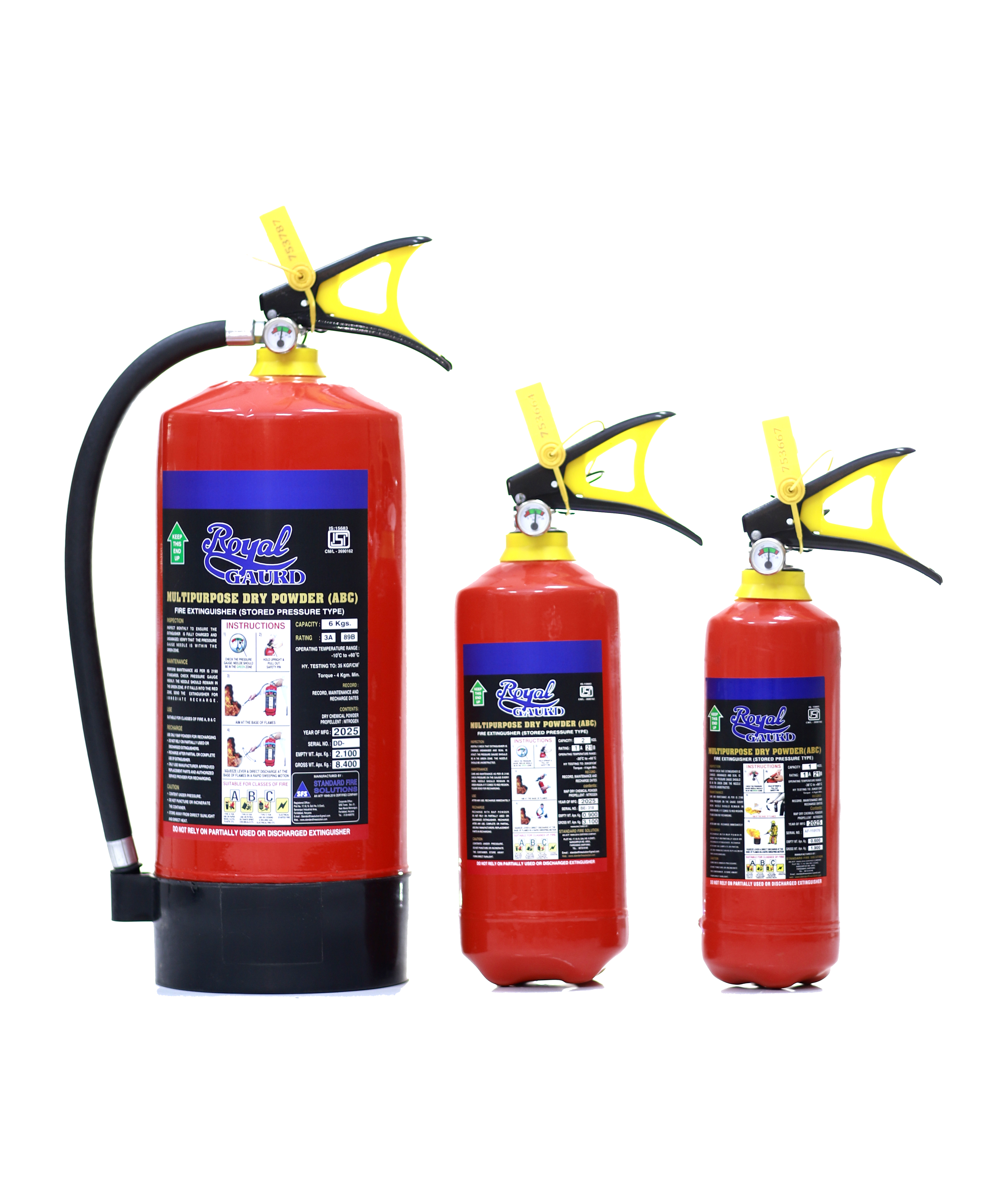 2 Kg MAP Dry Powder Fire Extinguisher