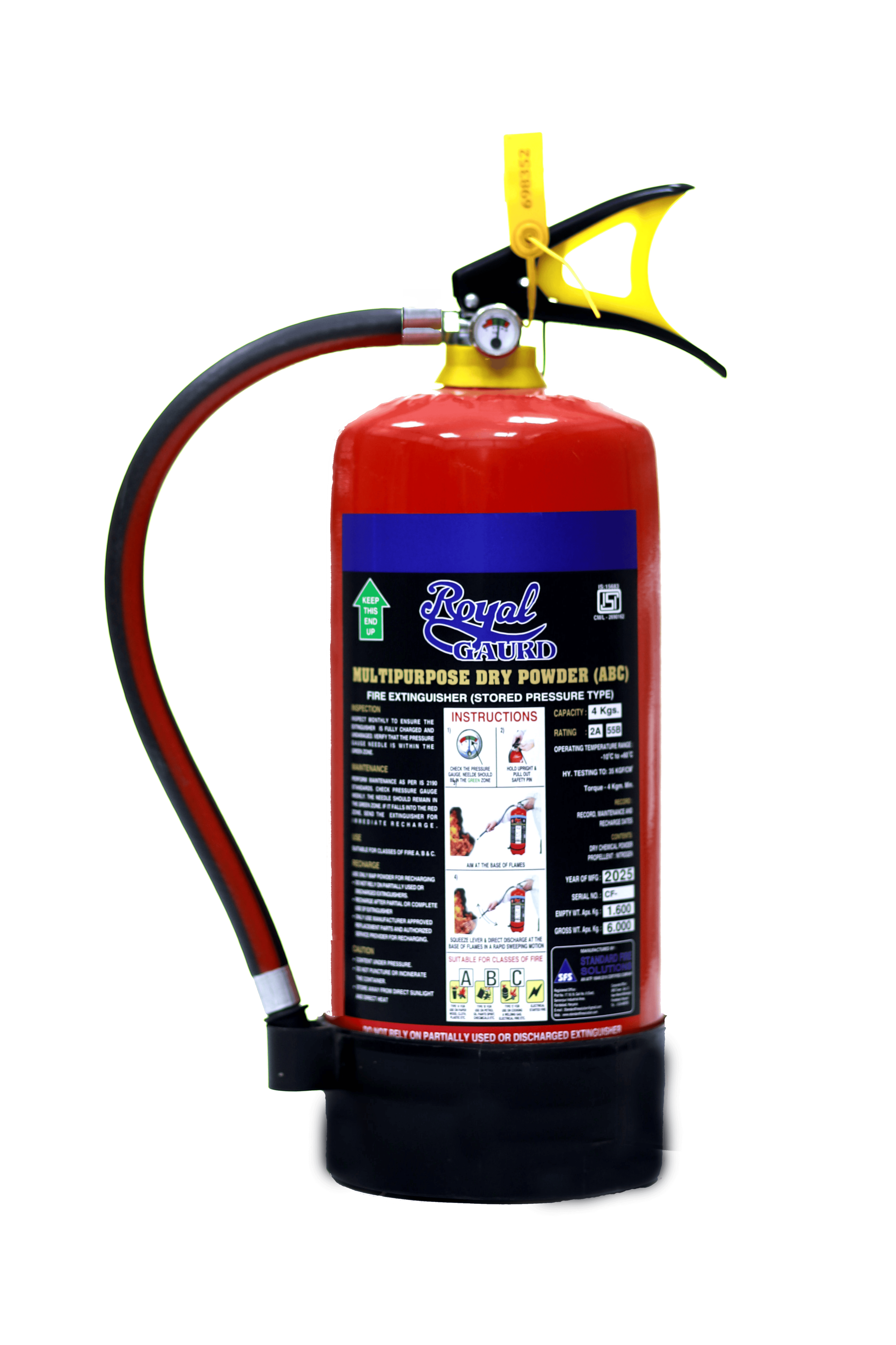 2 Kg MAP Dry Powder Fire Extinguisher