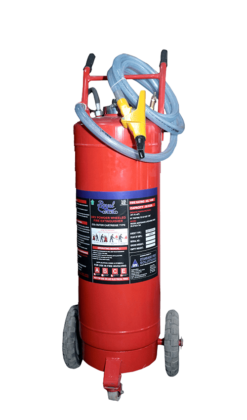 50 Kg DCP Powder Type Fire Extinguisher